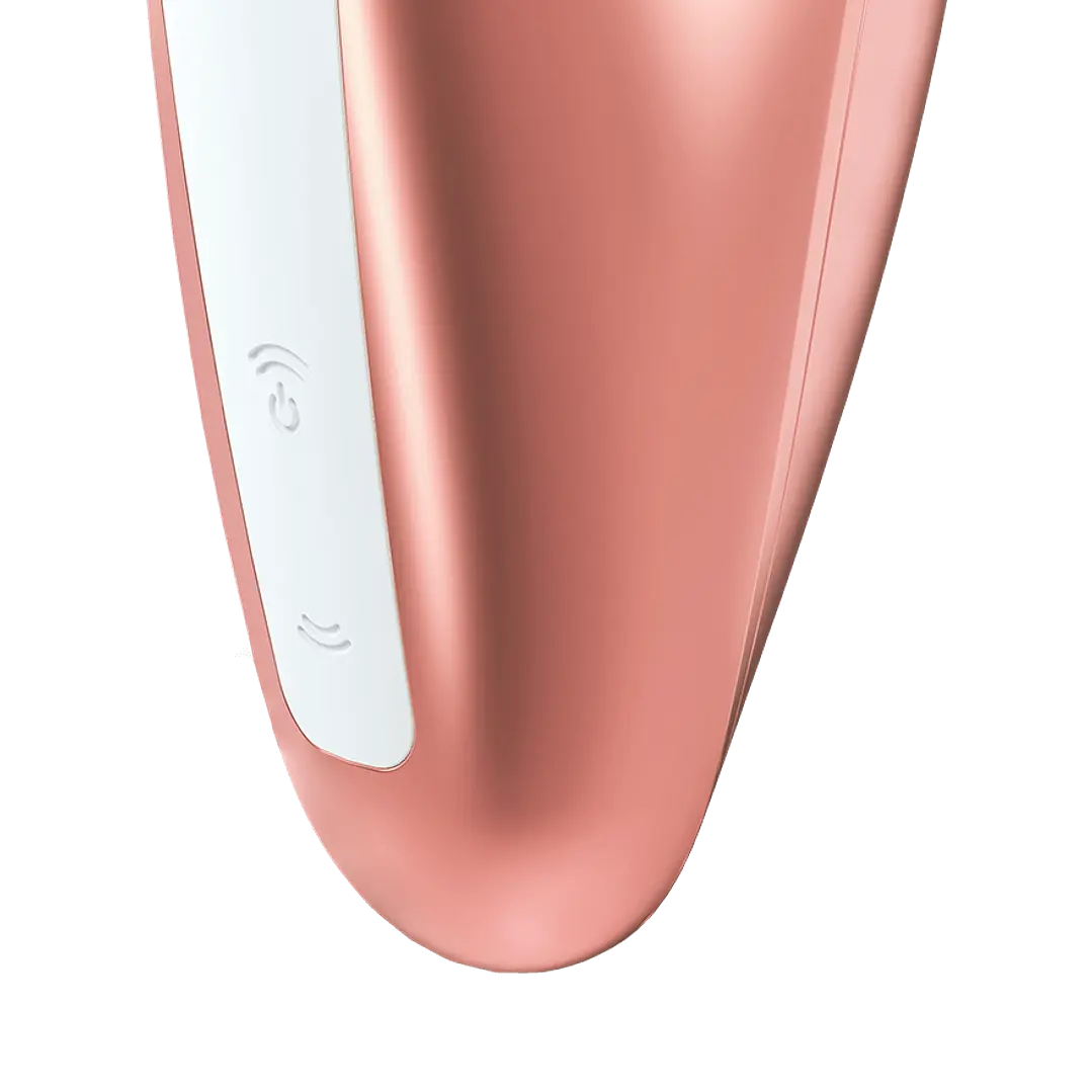 PULSADOR DE CLITORIS SATISFYER LOVE BREEZE ROSE GOLD