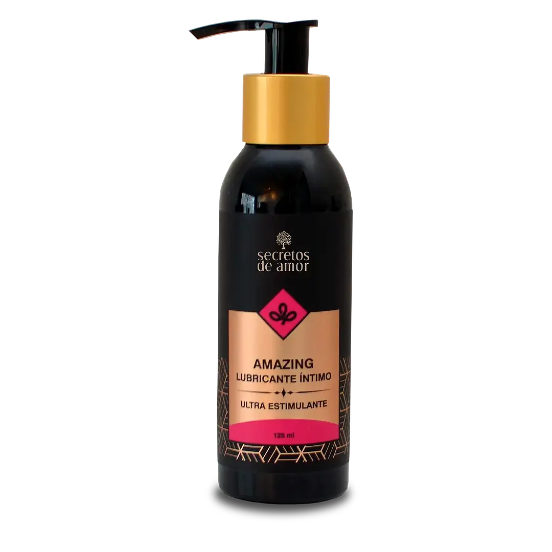 LUBRICANTE ESTIMULANTE CON EFECTO CALOR Y HORMIGUEO AMAZING 125ML