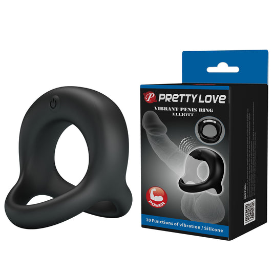 ANILLO VIBRADOR DOBLE RECARGABLE - ELLIOTT