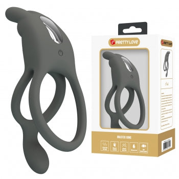 ANILLO VIBRADOR DOBLE RECARGABLE - SETH