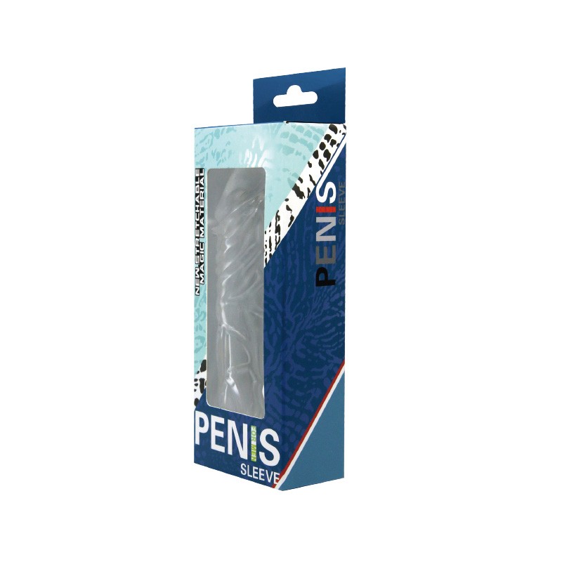 FUNDA CON EXTENSIÓN TRANSPARENTE