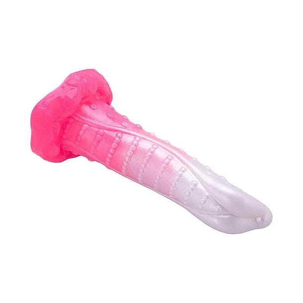 DILDO TEXTURADO ALIEN ROSADO