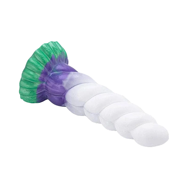 DILDO TEXTURADO ALIEN AZUL