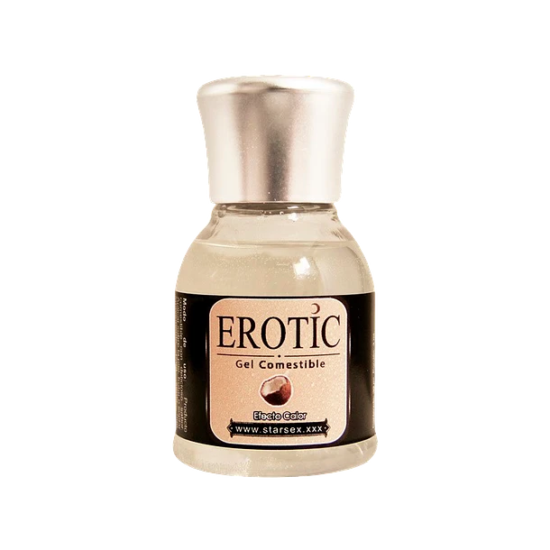 ACEITE CON SABOR Y CALOR EROTIC 30ML