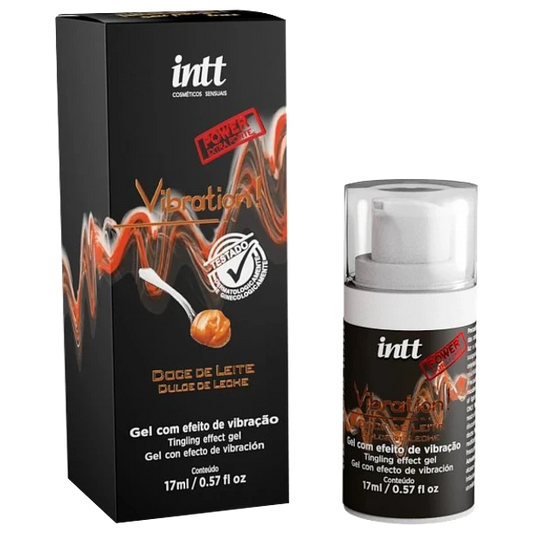 GEL ESTIMULANTE VIBRATION DULCE DE LECHE EXTRA FUERTE