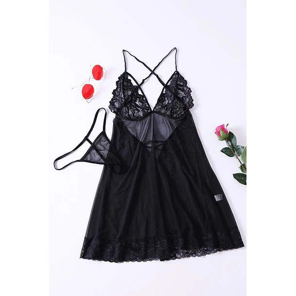 BABYDOLL SILKYBLACK
