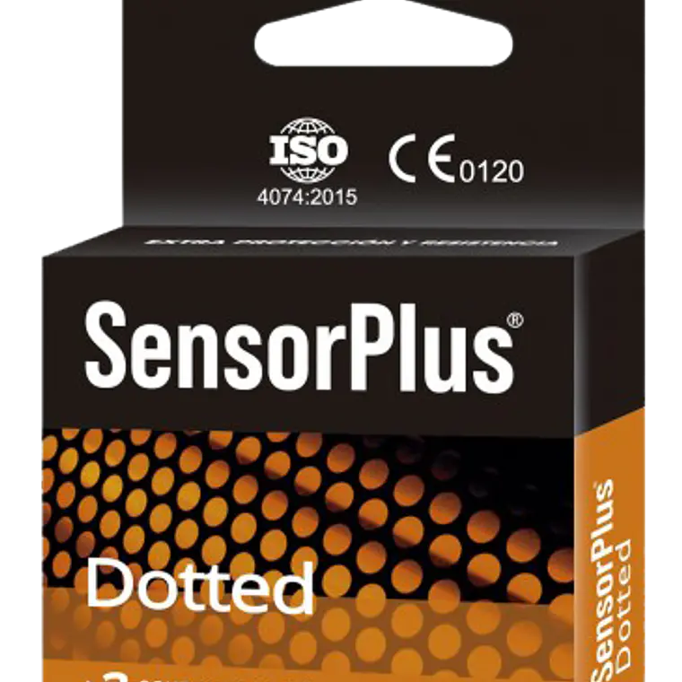 PRESERVATIVOS SENSOR PLUS DOTTED