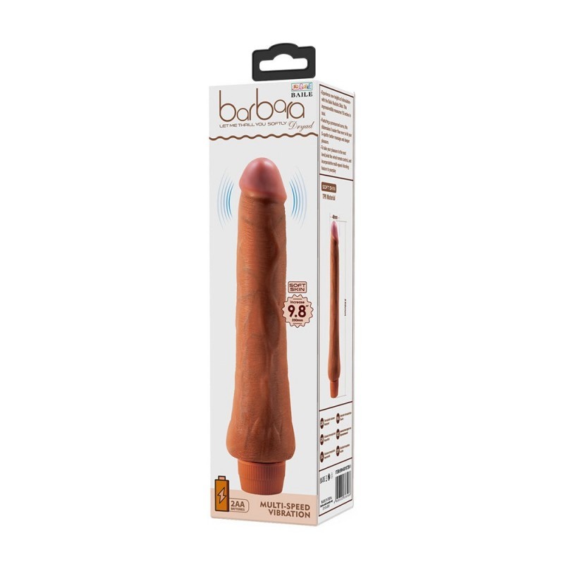 VIBRADOR REALISTA DRYAD CHOCOLATE