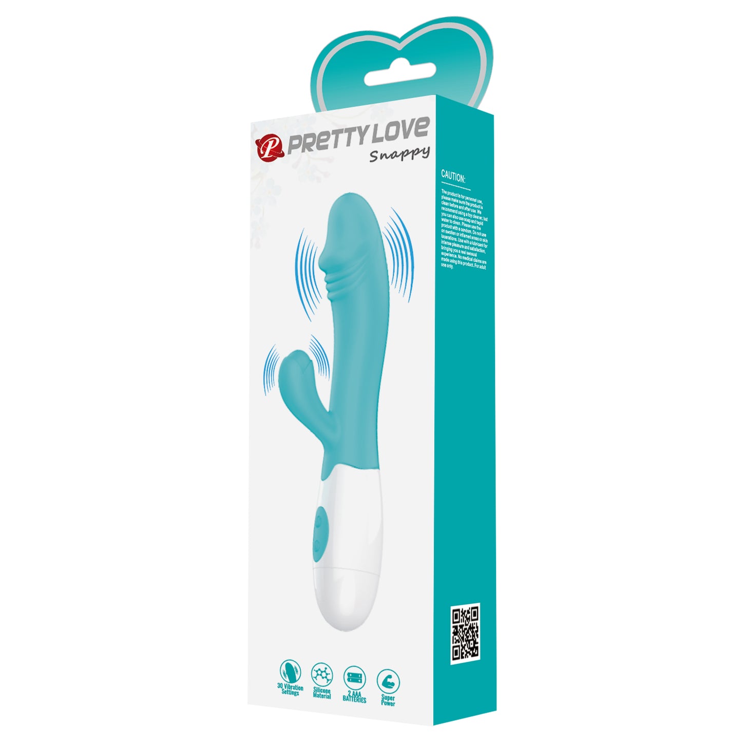 VIBRADOR DUAL SNAPPY CALIPSO PRETTY LOVE