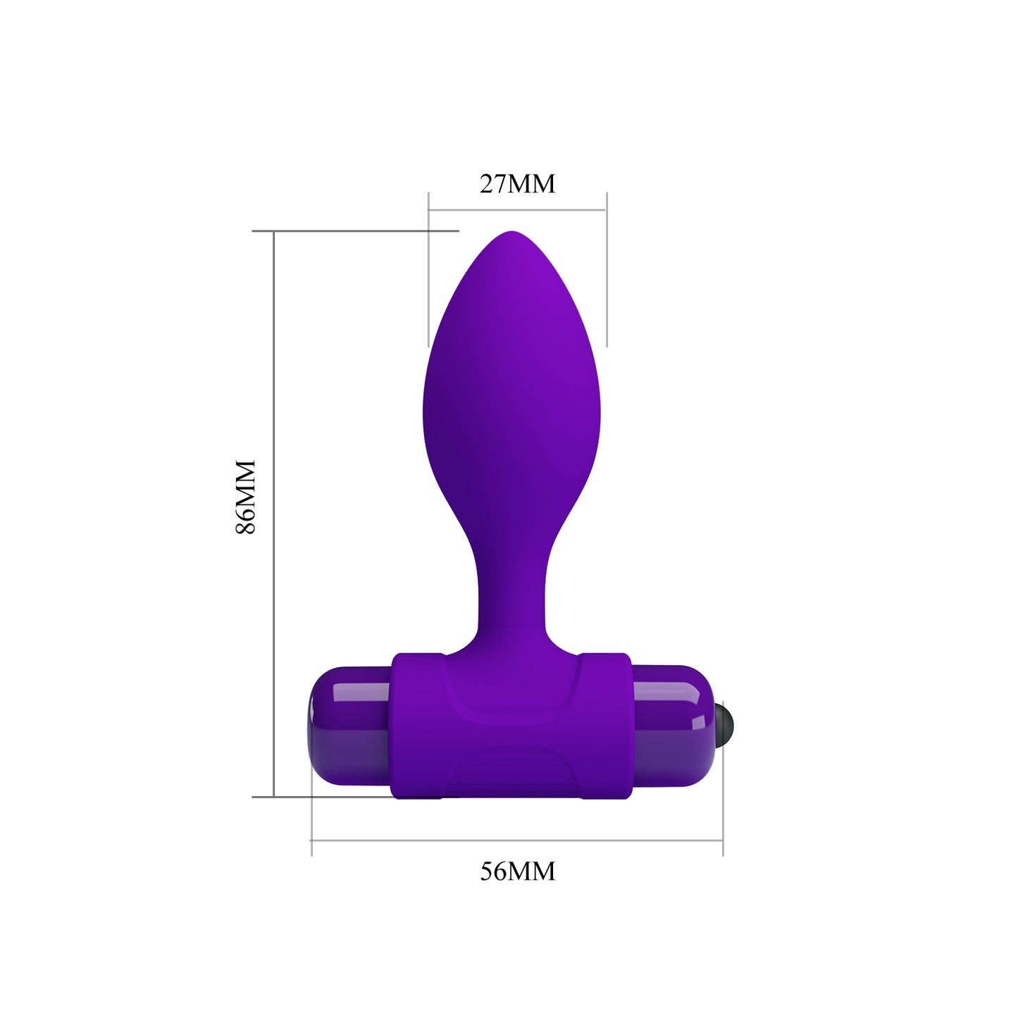 PLUG ANAL PRINCIPIANTE PRETTY LOVE MORADO