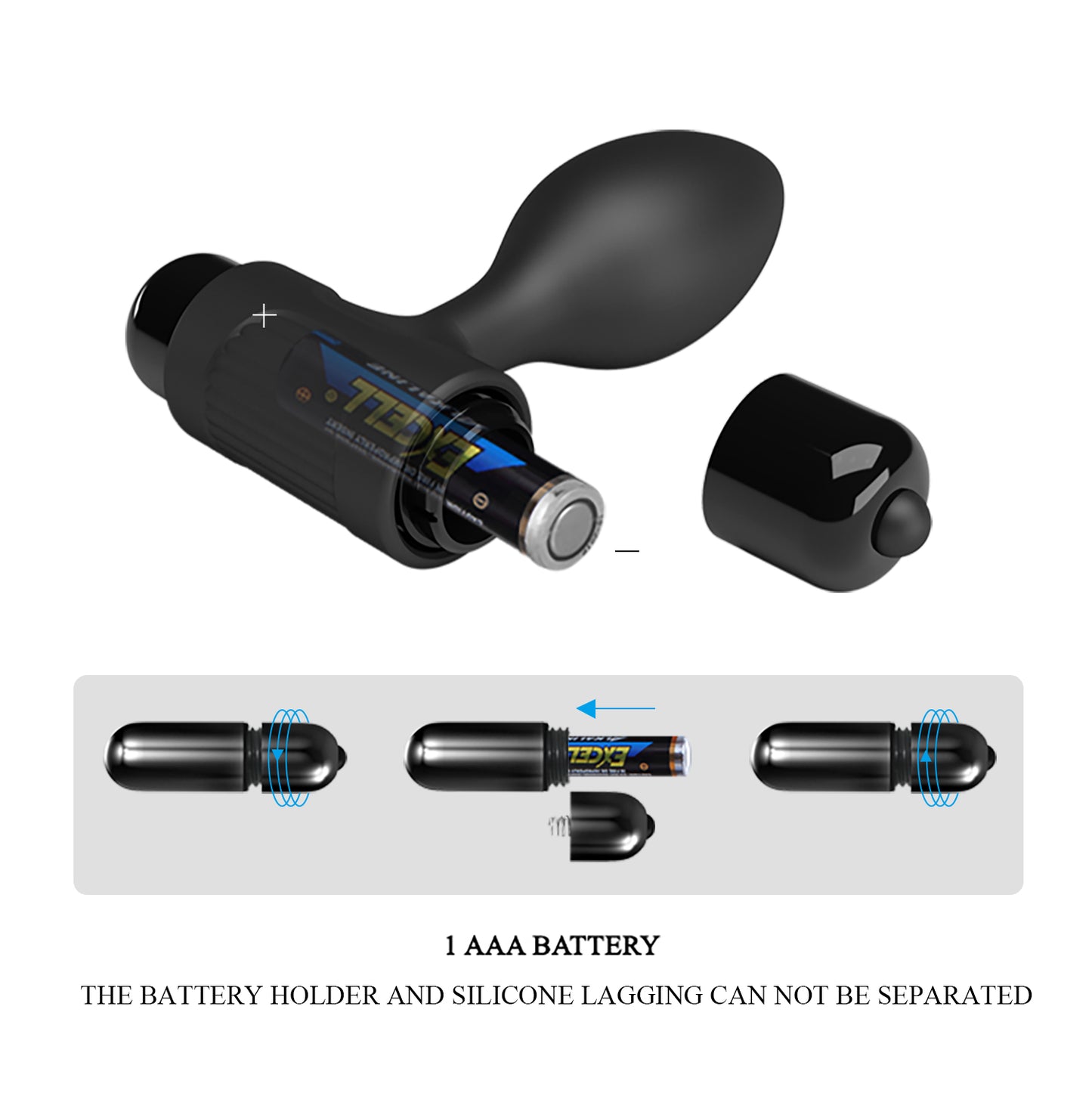 PLUG ANAL VIBRADOR PRINCIPIANTE PRETTY LOVE