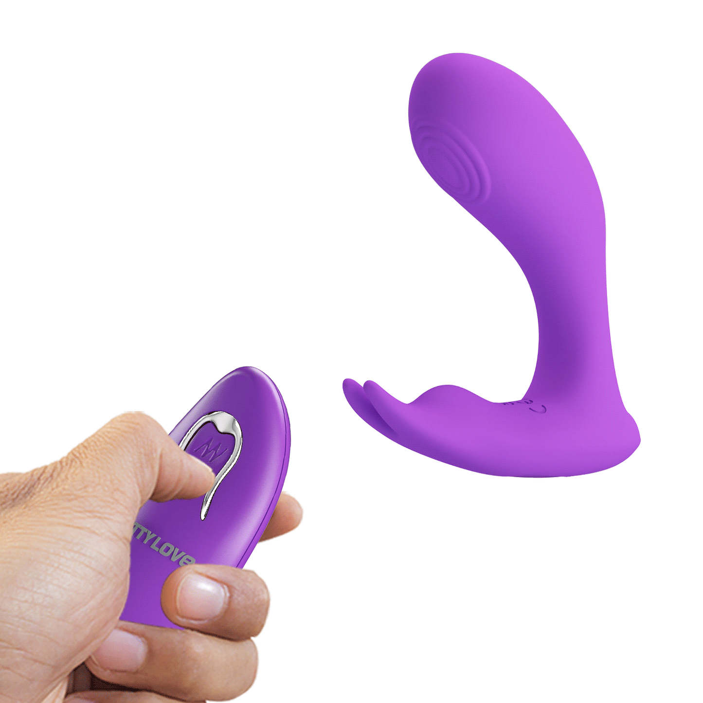 VIBRADOR DUAL CON CONTROL REMOTO IDABELLE