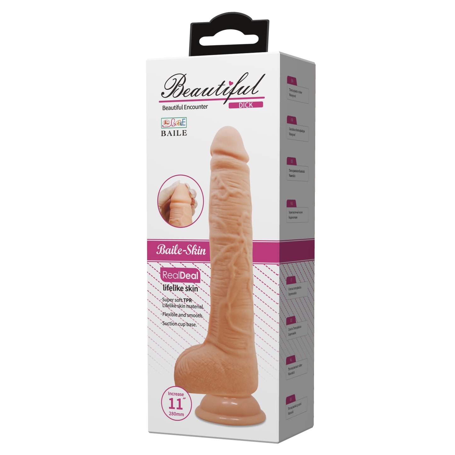 DILDO REALISTA DICK 11" CON VENTOSA