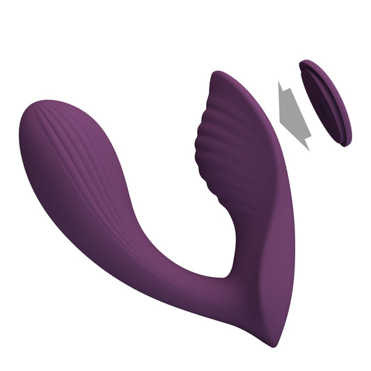 VIBRADOR DUAL CON CONTROL POR APP FRANZ PRETTY LOVE