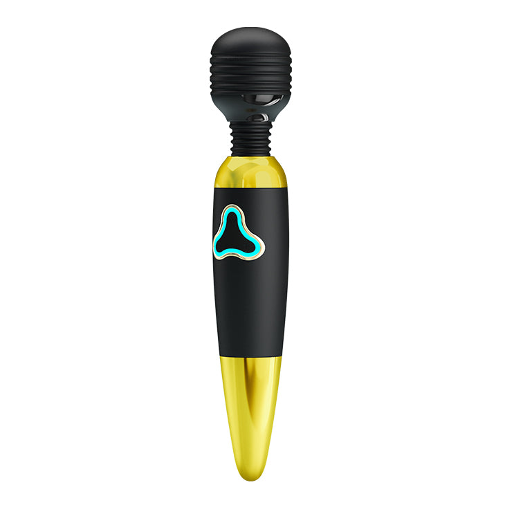 MICRÓFONO MASAJEADOR BODY WAND GOLD USB PRETTY LOVE