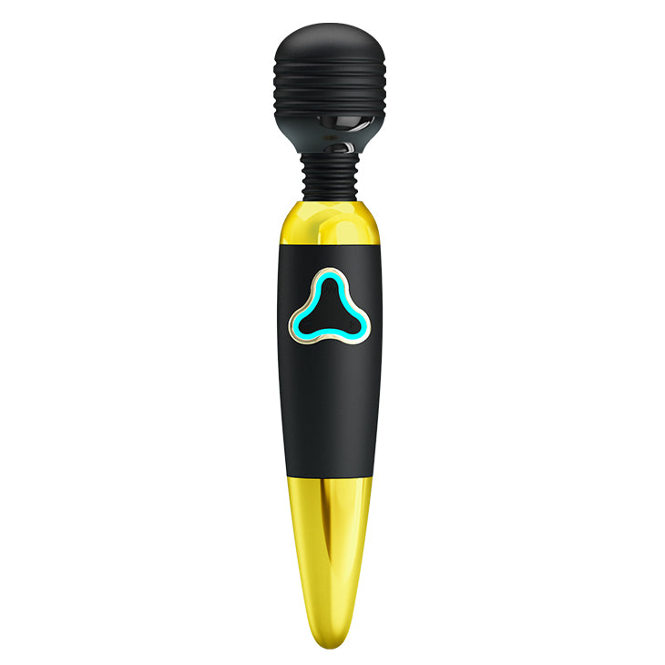 MICRÓFONO MASAJEADOR BODY WAND GOLD USB PRETTY LOVE