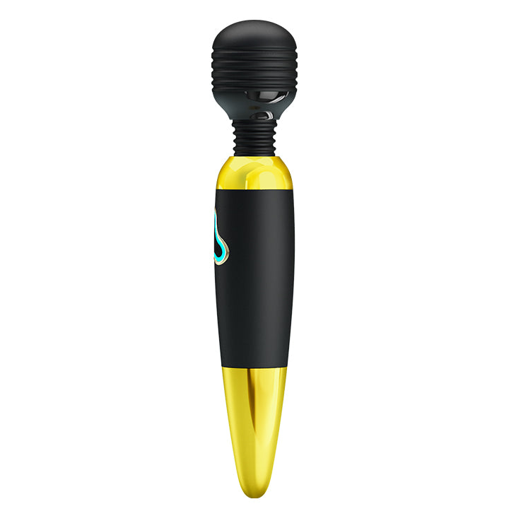 MICRÓFONO MASAJEADOR BODY WAND GOLD USB PRETTY LOVE