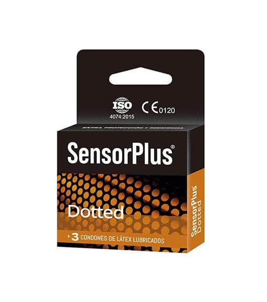 PRESERVATIVOS SENSOR PLUS DOTTED