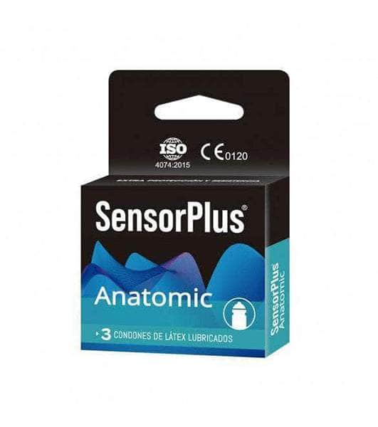 PRESERVATIVOS SENSOR PLUS ANATOMIC
