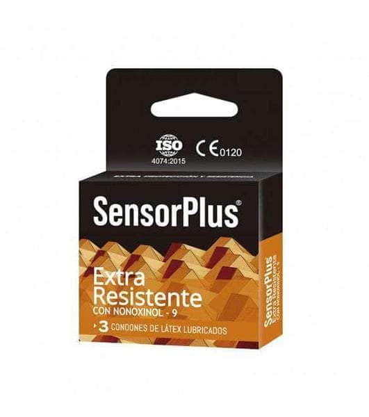 PRESERVATIVOS SENSOR PLUS EXTRA RESISTENTE