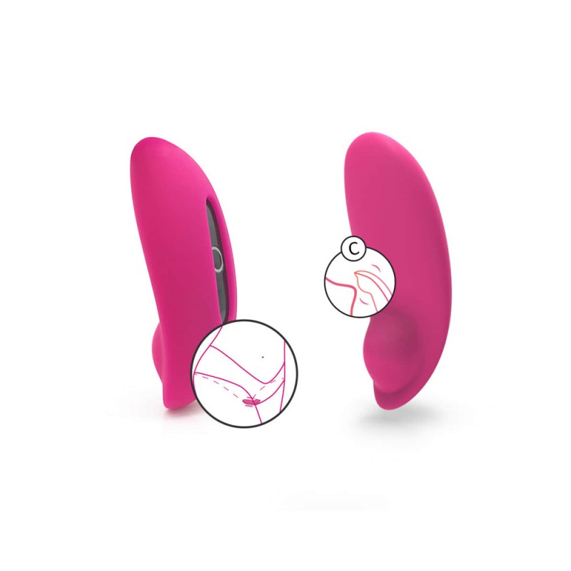 CALZÓN Y ANILLO VIBRADOR A DISTANCIA CON APP