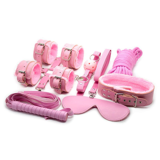 KIT BDSM 8 PIEZAS PINK FANTASY