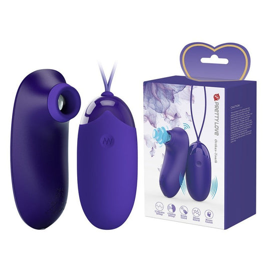 KIT SUCCIONADOR Y HUEVO VIBRADOR CON CONTROL