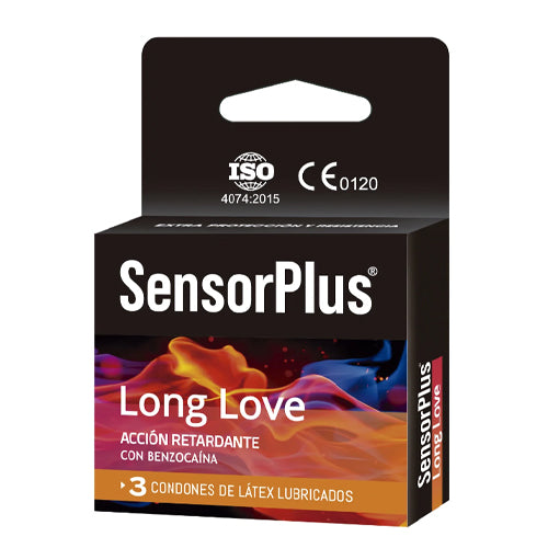 PRESERVATIVOS SENSOR PLUS LONG LOVE