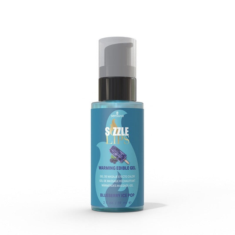 GEL COMESTIBLE ARÁNDANO EFECTO CALOR 59 ML. SIZZLE LIPS