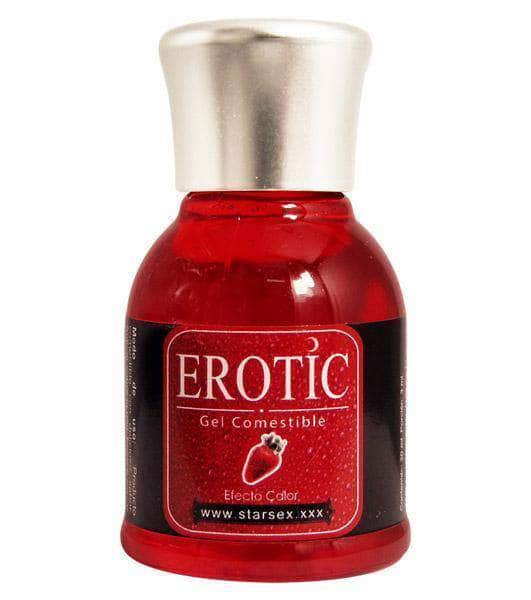 ACEITE CON SABOR Y CALOR EROTIC 30ML