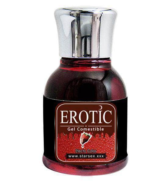 ACEITE CON SABOR Y CALOR EROTIC 30ML