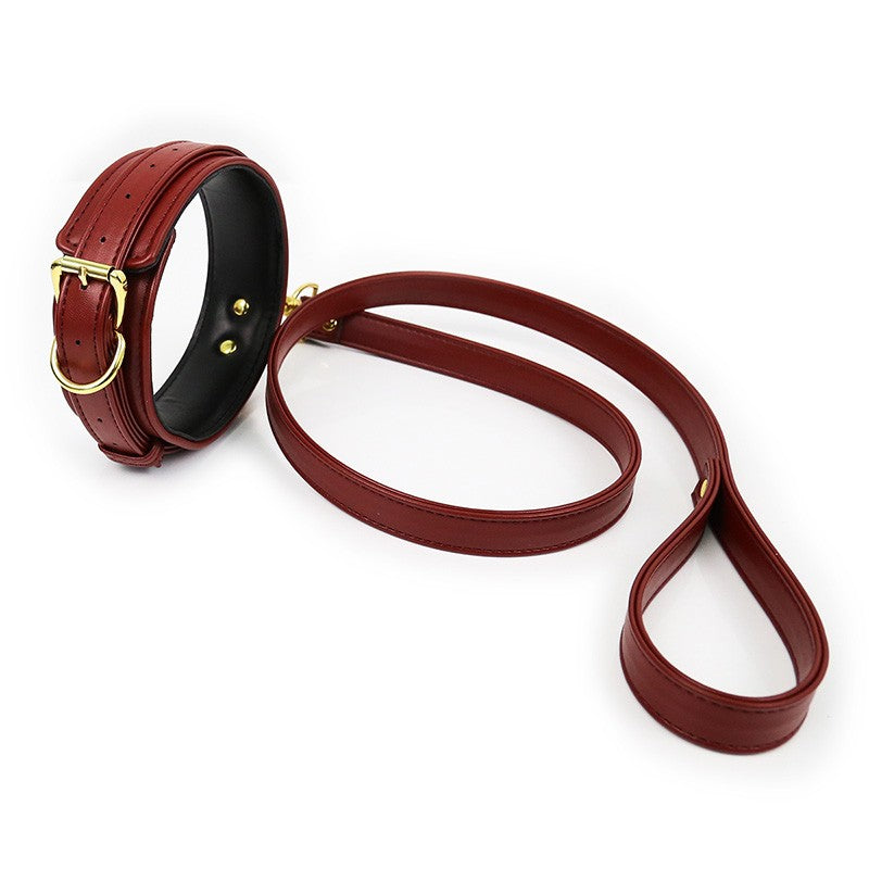 COLLAR CON CORREA FANTASY BERMELLON