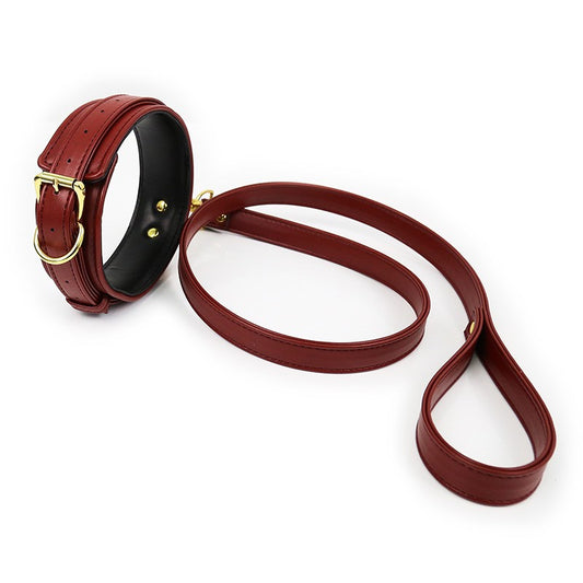 COLLAR CON CORREA FANTASY BERMELLON
