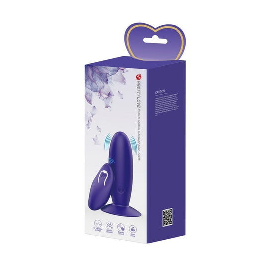 PLUG ANAL CON CONTROL REMOTO Y VENTOSA