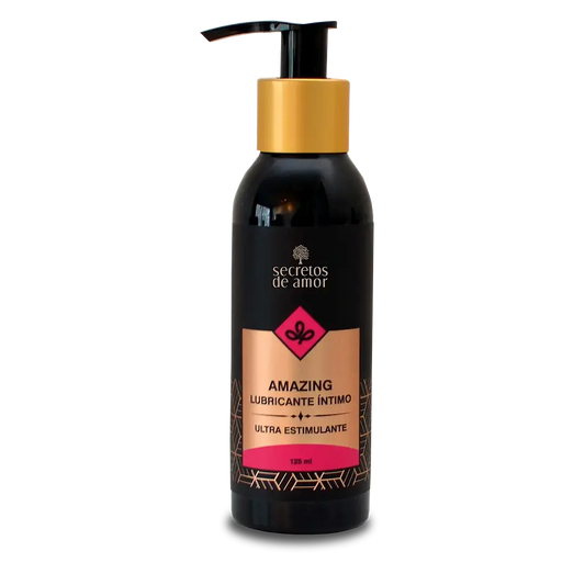 LUBRICANTE ESTIMULANTE CON EFECTO CALOR Y HORMIGUEO AMAZING 125ML