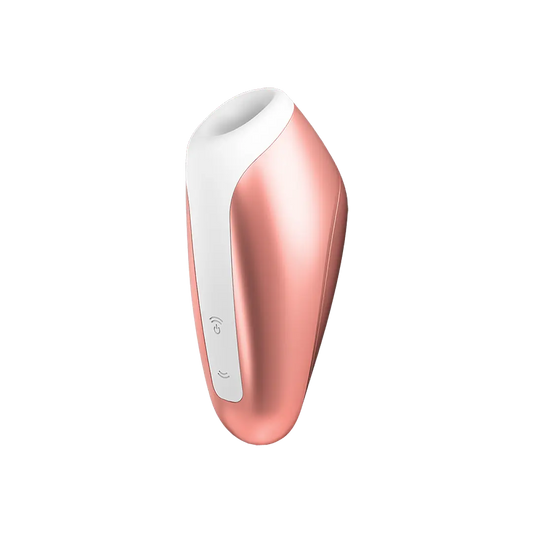PULSADOR DE CLITORIS SATISFYER LOVE BREEZE ROSE GOLD