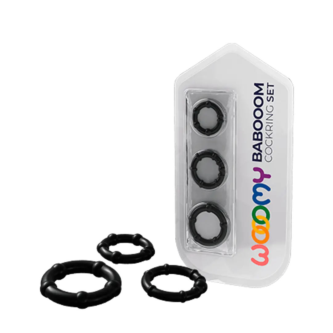 SET DE ANILLOS ERECTORES WOOMY BADOOOM