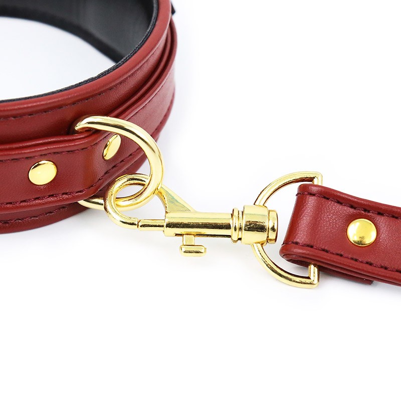 COLLAR CON CORREA FANTASY BERMELLON