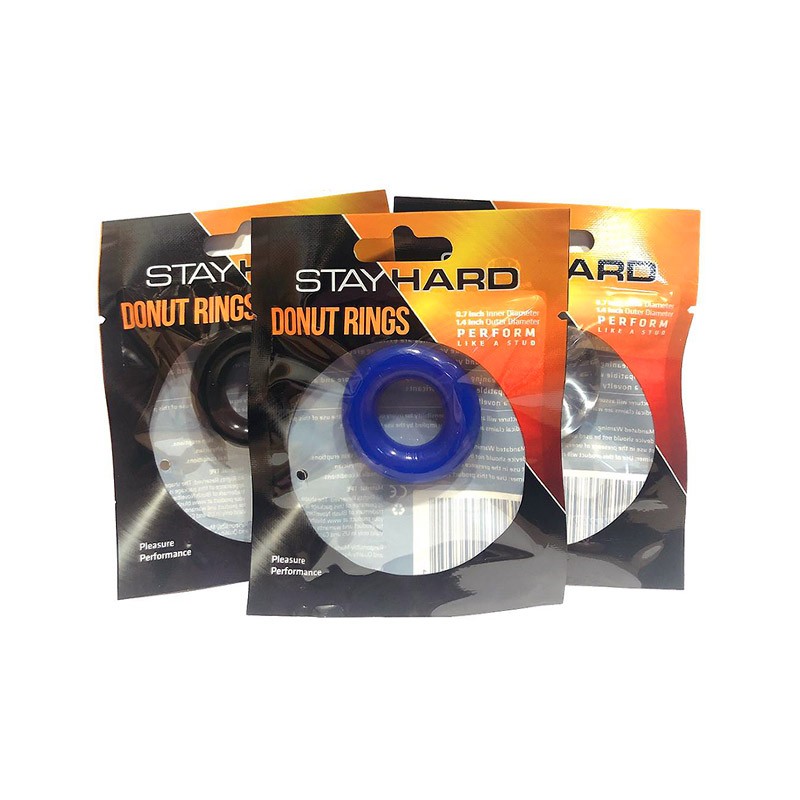 ANILLO ERECTOR STAY HARD AZUL