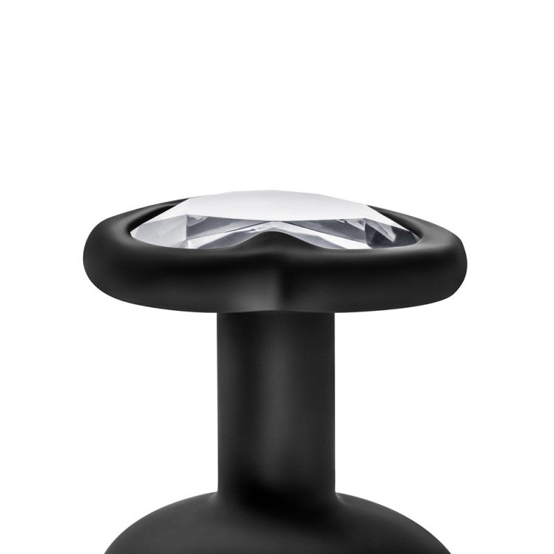 PLUG JOYITA DE SILICONA TALLA S NEGRA