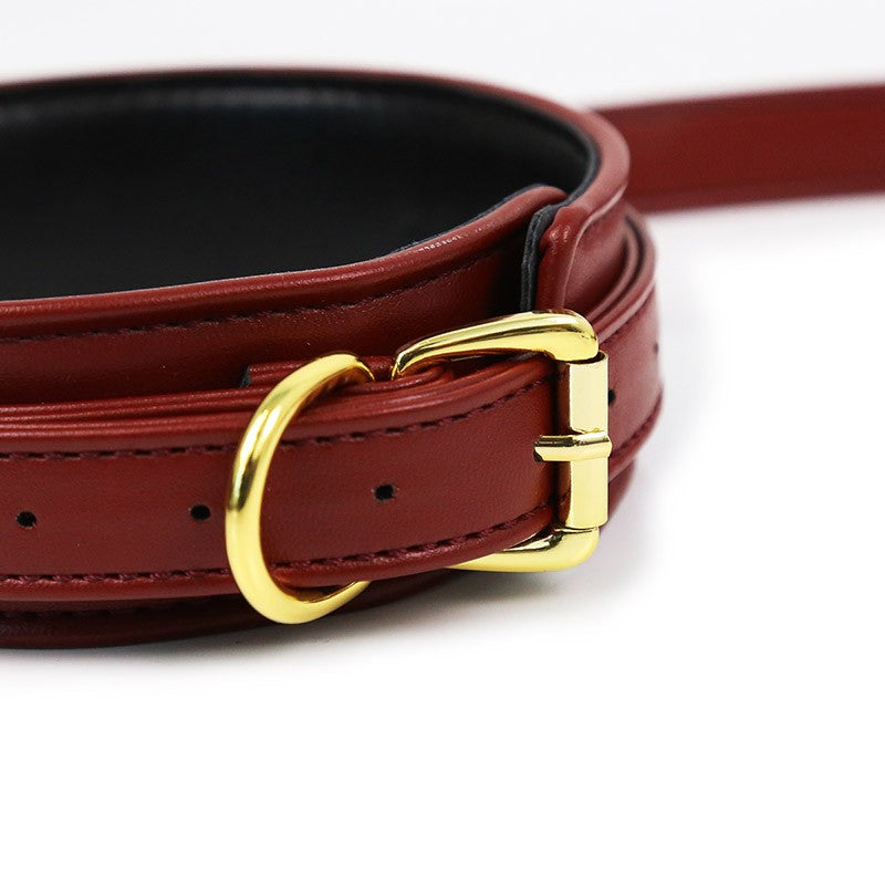 COLLAR CON CORREA FANTASY BERMELLON