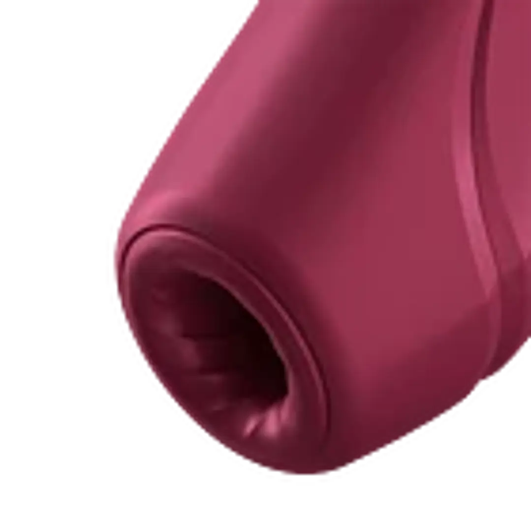 PULSADOR DE CLITORIS CON APP SATISFYER CURVY +1