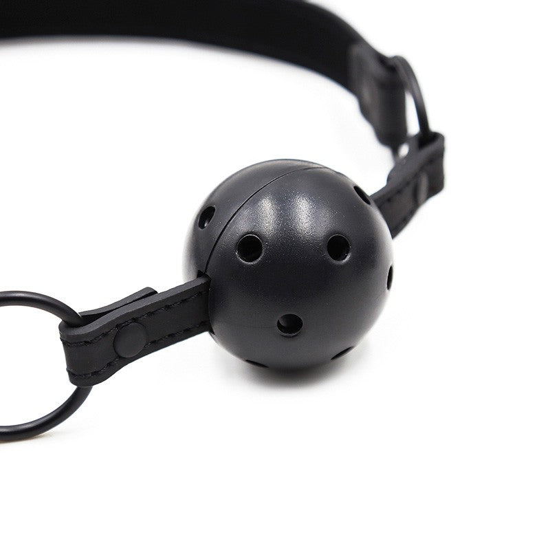 MORDAZA DE BOLA RESPIRABLE DARK ROOM