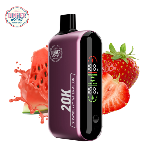VAPER DINNER LADY 20.000 PUFFS SANDÍA Y FRUTILLA