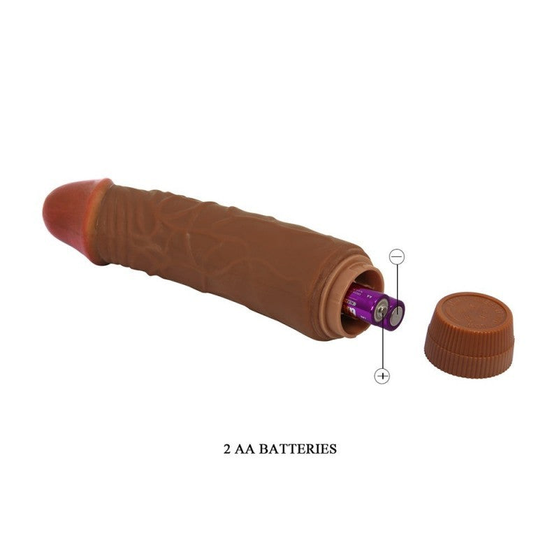 VIBRADOR REALISTA JEFF CHOCOLATE