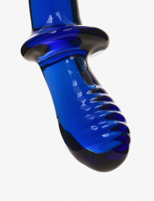 DILDO DOBLE DE CRISTAL SATISFYER BLUE