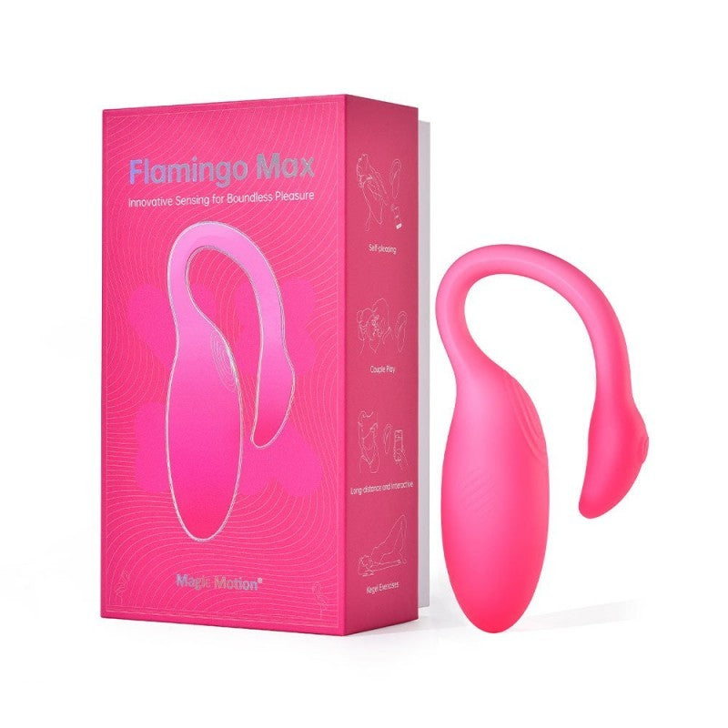 VIBRADOR DUAL CON APP FLAMINGO FUSCIA