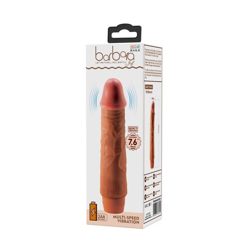 VIBRADOR REALISTA JEFF CHOCOLATE