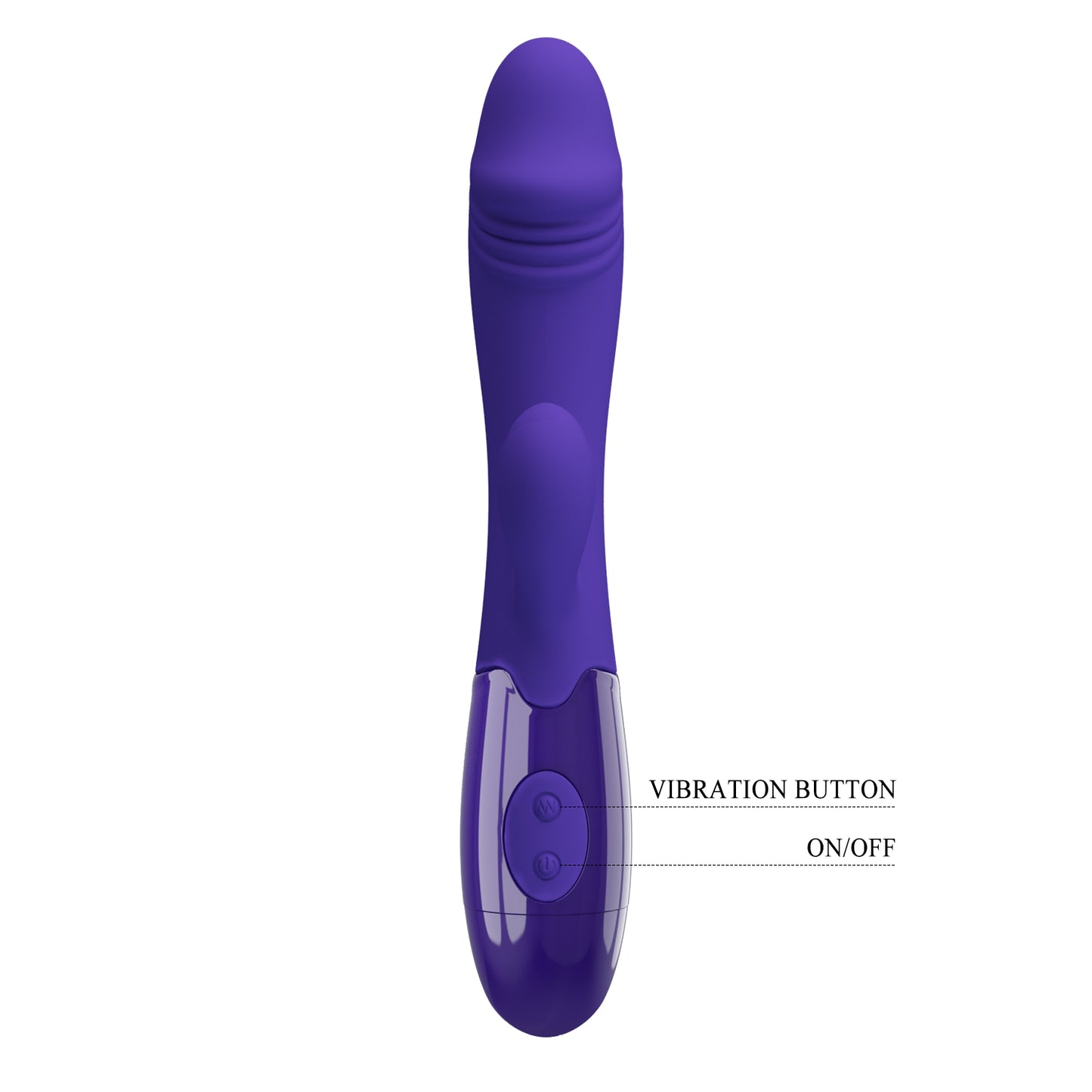 VIBRADOR DUAL RECARGABLE SNAPPY YOUTH PRETTY LOVE