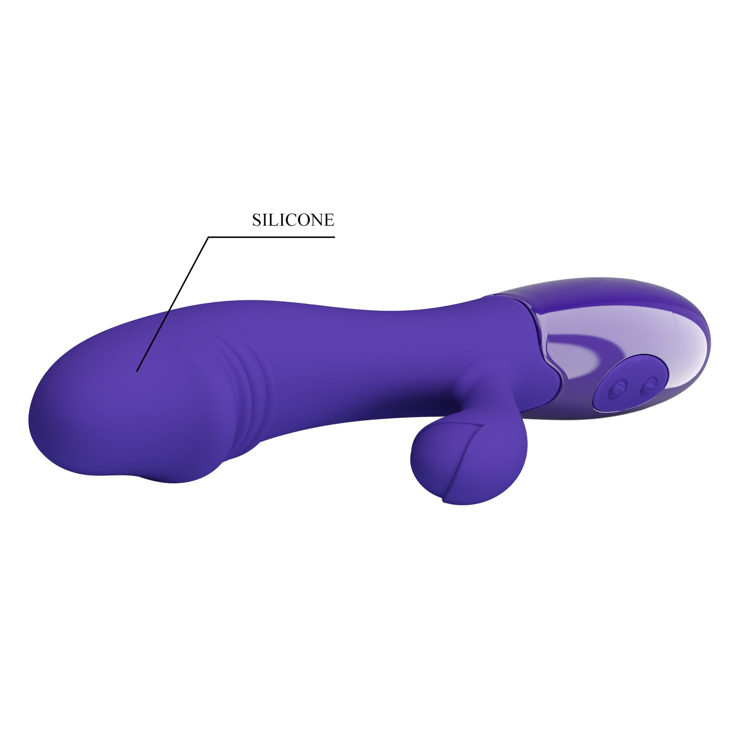 VIBRADOR DUAL RECARGABLE SNAPPY YOUTH PRETTY LOVE